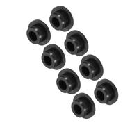 sourcing map 8pcs T-Shaped Silicone Plugs 26mm 1 Inch Dia Snap in Plug Hole Seal Cover Round Rubber Stopper for Kitchen Rubber Bulkheads Waterproof Sealing Plugs Black