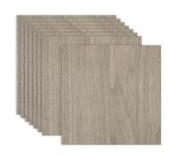 sourcing map 8PCS Walnut Plywood Sheets,12 x 12 x 1/8 Inch Unfinished Wood Board Lightweight/Durable Wood Panels for Laser Cutting & Engraving,Crafts,Painting, Aircraft Model