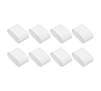 sourcing map 8Pcs Watch Display Pillow, 2.8" x 1.73" x 1.22" Bracelet Watch Pillow PU Leather Watch Pillow for Watch Box Bangle Cushions Display Storage, White