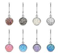 sourcing map 8Pcs Zipper Pulls Charm, Zipper Pull Replacement Repair Zip Head Handle for Luggage Clothing Jacket Backpacks Boots (Colorful)