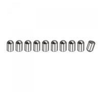 sourcing map 8x10mm Dowel Pins, 10pcs 304 Stainless Steel Round Head Flat Chamfered End Dowel Pin Bunk Bed Pins Shelf Pegs Support Shelves Fasten Elements