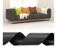 sourcing map 9.8 Feet x 1.97 Inch Under Couch Blocker, Nylon Under Furniture Blocker, Adjustable Gap Strap Barrier Prevent Things from Going Under Sofa Bed
