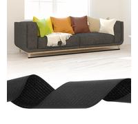 sourcing map 9.8 Feet x 2 Inch Under Couch Blocker, Nylon Under Furniture Blocker, Adjustable Gap Strap Barrier Prevent Things from Going Under Sofa Bed