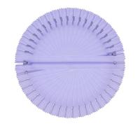 sourcing map 9 Inch Nylon Coil Zippers, #3 Light Purple Pants Separating Sewing Zippers Bulk Replacement for Bags, Garments, Pouches, Tailor Sewing Craft Accessories, Pack of 22