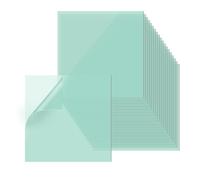 sourcing map 93mm x 100mm Welding Helmet Cover Lens, 20Pcs Clear Auto Darkening Replacement Outside Protection Lens Covers for Universal Solar Welding Helmet Hood