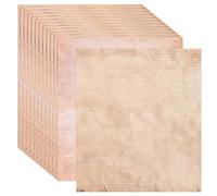 sourcing map 96 Sheets Vintage Paper, Parchment Standard Printer Paper Double-Sided Old Aged Sheet 11 x 8 Inch Soft Brown for Scrapbooking, Gift Wrapping, Certificates