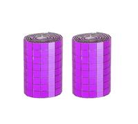 sourcing map 960 Pcs Mirror Mosaic Tiles 5 x 5 mm Square Glass Self-Adhesive Disco Ball Mirror Tiles Sticker for DIY Craft Decoration Art Collage Card Making, Purple