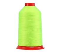 sourcing map 962 Yards Bonded Nylon Sewing Thread Size 630D/3 Sewing-Heavy Duty Nylon Upholstery Thread Outdoor Thread for Leather Jeans and Weaving Craft Machine DIY Neon Green