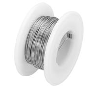 sourcing map 98 FT Heating Resistor Wire, 0.32mm 28 Gauge Wire Wrapping Nichrome Heating Element Coil Wire Resistance Wire for Home Appliances Industry Resistor Materials Aerospace