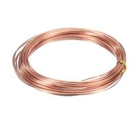 sourcing map 99.99% 16 Gauge 1.2mm Pure Copper Wire 10m/33 ft Soft Craft Copper Wire Tarnish Resistant Jewelry Wire for Jewelry Making Beading DIY Crafts Supplies, Copper