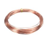 sourcing map 99.99% 18 Gauge 1mm Pure Copper Wire 10m/33 ft Soft Craft Copper Wire Tarnish Resistant Jewelry Wire for Jewelry Making Beading DIY Crafts Supplies, Copper