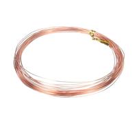 sourcing map 99.99% 24 Gauge 0.5mm Pure Copper Wire 10m/33 ft Soft Craft Copper Wire Tarnish Resistant Jewelry Wire for Jewelry Making Beading DIY Crafts Supplies, Copper