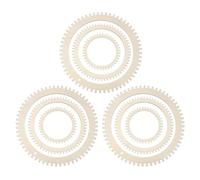 sourcing map 9pcs Weaving Loom, 5.1" 7.9" 11" Round Gear Shape Weaving Loom Kit for DIY Crafting, Hanging Decor, Woven Tapestry Knitted Crafts Making