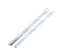 sourcing map a Type 0.5mm Pitch 16Pin AWM 80C 60V VW-1 Flexible Flat Cable FFC 200mm 10Pcs