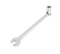 sourcing map a12121500ux0334 10mm Stainless Steel Dual Ended Open End Hex Socket Wrench Combination Spanner