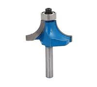 sourcing map a16042000ux0938 1/4-inch Shank 1-inch Cutting Diameter 19mm Depth Corner Round Roundover Router Bit