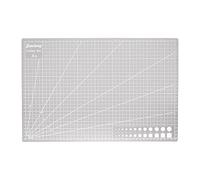 sourcing map A3 Self-Healing Cutting Mat 18"x12" Double-Sided Craft Cutting Board for DIY Art Work Sewing Cutting, Grey