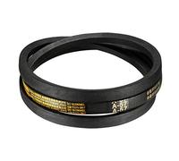 sourcing map A57 Drive V-Belts 57" Inner Length 13mm Width 8mm Thick JIS Standard A-Section Rubber Drive Transmission Belt