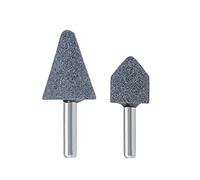 sourcing map Abrasive Stone Points Set Grinding Wheel Polishing Head Bit with 1/4-inch Shank 2 Pcs