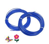 sourcing map ABS 3D Pen Printer Filament Refills, 2 Pcs Total 20 Meter 1.75mm Printing Filament for Most 3D Printing Pens, Dark Blue