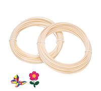 sourcing map ABS 3D Pen Printer Filament Refills, 2 Pcs Total 65.6 Feet 1.75mm Printing Filament for Most 3D Printing Pens, Light Khaki