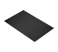 sourcing map ABS Engraving Double Color Sheet 7x11inch Black/White for Badge, Sign, DIY Carving Pack of 12