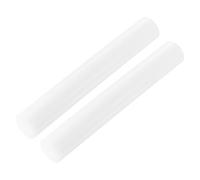 sourcing map ABS Plastic Rod Round Solid Bar 30 mm x 200mm White for DIY Model Material, Architectural Model Making, DIY Sand Table, Pack of 2