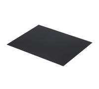 sourcing map ABS Plastic Sheet 10 Inch x 8 Inch x 0.02 Inch ABS Styrene Sheets for Building Model DIY Crafts Panel Black 3 Pcs