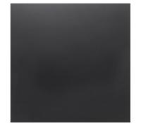 sourcing map ABS Plastic Sheet, 5mm/0.2" Thick 305 x 305mm/12" x 12" Flexible Hard Plastic Sheet, Heat Moldable Panel for DIY Crafts Home Decoration, Black