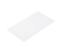 sourcing map ABS Plastic Sheet 7 Inch x 4 Inch x 0.12 Inch ABS Styrene Sheets for Building Model DIY Crafts Panel White