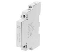 sourcing map AC Contactor 2 Pole 2NO 24V/110V/230V Load and Lighting Circuit Control DIN Rail Mount