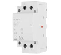 sourcing map AC Contactor 40A 2 Pole 2NO 24V Load and Lighting Circuit Control DIN Rail Mount