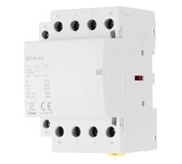 sourcing map AC Contactor 63A 4 Pole 2NO 2NC 110V Load and Lighting Circuit Control DIN Rail Mount