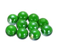 sourcing map Acrylic Beads,10pcs Round Acrylic Gemstone Light Green 0.46lbs (0.98") Acrylic Marbles Pebbles for Vase Fillers Aquarium Decor DIY Craft