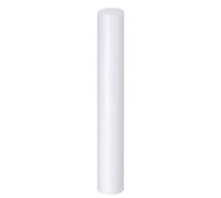sourcing map Acrylic Clay Roller 7.28 Inch x 1 Inch Solid Non-Stick Plastic Round Tube Roller Polymer Clay Rod Fondant Rolling Pin for Shaping, Sculpting, Modeling DIY Crafts, White