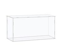 sourcing map Acrylic Display Case Box Clear Dustproof Protection Showcase 41x11x21cm for Collectibles Display