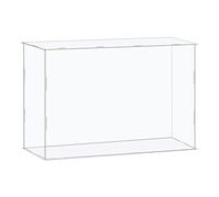 sourcing map Acrylic Display Case Box Clear Dustproof Protection Showcase 41x11x26cm for Collectibles Display