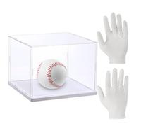 sourcing map Acrylic Display Case for Collectibles Assemble, 8x8x6 Inch Clear Dustproof Display Box Protection Showcase for Collectibles Figures Doll Models