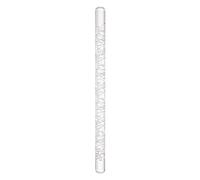 sourcing map Acrylic Embossed Rolling Pin 6.3 Inch Heart 3D Pattern Acrylic Non-Stick Roller Fondant Embossing Clay Rolling Pin Textured for Baking Cookie Pastry Clay Dough
