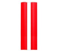 sourcing map Acrylic Flexible Hinges, 100x35mm Invisible Living Hinge, 360° Transparent Continuous Piano Low Profile Flex Hinge for DIY Furniture, Display Stand, Cabinets