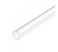 sourcing map Acrylic Pipe Clear Rigid Round Tube 13mm ID 15mm OD 18" for Lamps and Lanterns, Water Cooling System