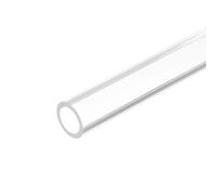 sourcing map Acrylic Pipe Clear Rigid Round Tube 16mm(5/8 inch) ID 22mm(7/8 inch) OD 6" for Lamps and Lanterns, Water Cooling System