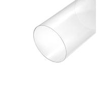 sourcing map Acrylic Pipe Clear Rigid Round Tube 195mm ID 200mm OD 14" for Lamps and Lanterns, Water Cooling System