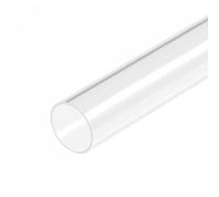 sourcing map Acrylic Pipe Clear Rigid Round Tube 36mm ID 40mm OD 18" for Lamps and Lanterns, Water Cooling System