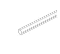 sourcing map Acrylic Pipe Clear Rigid Round Tube 4mm ID 8mm OD 14" for Lamps and Lanterns, Water Cooling System