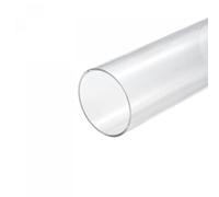sourcing map Acrylic Pipe Clear Rigid Round Tube 94mm ID 100mm OD 10" for Lamps and Lanterns, Water Cooling System
