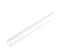 sourcing map Acrylic Pipe Rigid Round Plastic Clear Tube 6mm(1/4 inch) ID 9mm(3/8 inch) OD 305mm(12") for Lamps and Lanterns, Water Cooling System 2pcs