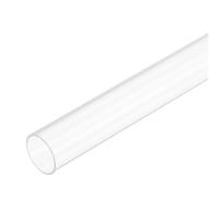 sourcing map Acrylic Pipe Rigid Round Tube Clear 14 mm ID 16mm OD 305mm for Lamps and Lanterns,Water Cooling System
