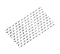 sourcing map Acrylic Round Rod,6mm Diameter 12-inch Length,Clear,Solid Plastic PMMA Bar Stick Acrylic Dowel Rods for DIY Crafts Lighting Fixture Handicraft 12pcs