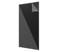 sourcing map Acrylic Sheets 12x8 Inch Acrylic Panel 1/8 Inch-3mm Plastic Board for Picture Frames Sign Holders DIY Display Projects Craft, Clear Black